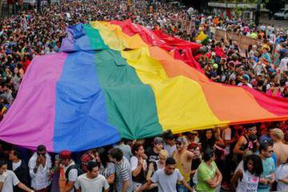 Parada LGBT, na Paulista