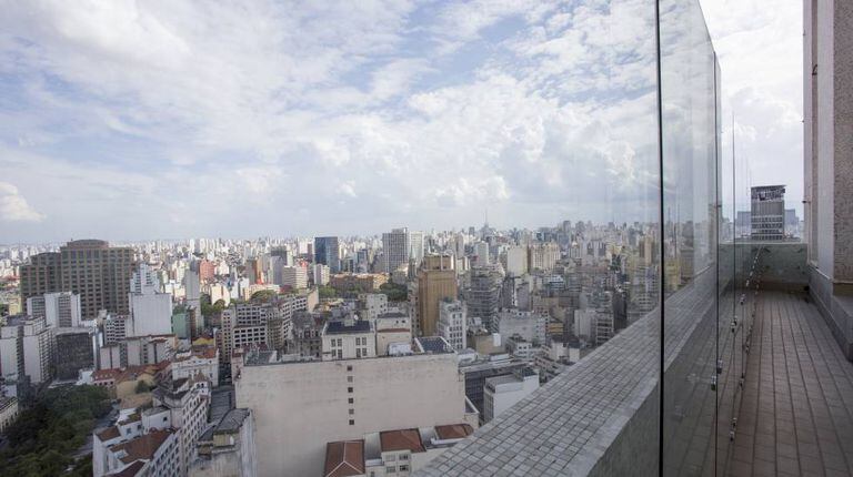 Vista do topo do edifício Altino Arantes, em São Paulo