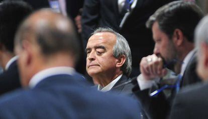 Cerveró em acareação na Câmara, em dezembro de 2014.