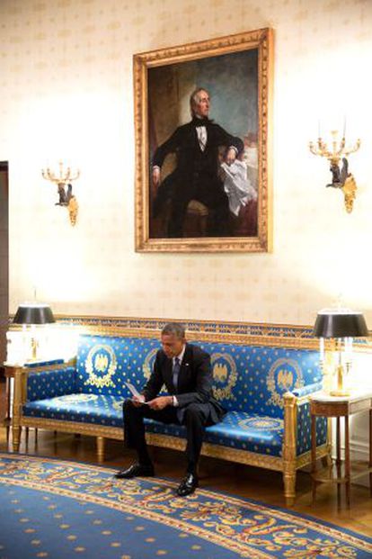 O presidente Obama, na Casa Branca.