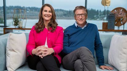 Melinda e Bill Gates, em uma imagem de arquivo.
