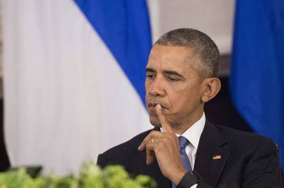O presidente dos EUA, Barack Obama, na Casa Branca no último dia 13: Governo norte-americano optou pelo distanciamento em relação a Temer.