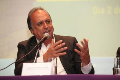 O governador Luiz Fernando Pezão.