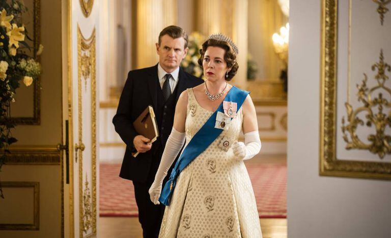 Olivia Colman como a rainha Elizabeth II na terceira temporada de 'The Crown'.