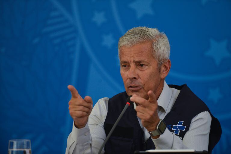 O secretário-executivo do Ministério da Saúde, João Gabbardo dos Reis, neste sábado.
