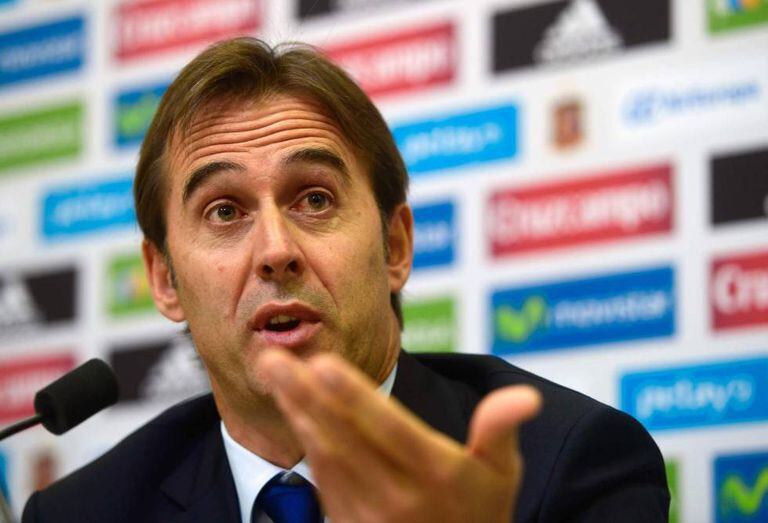 Julen Lopetegui concedeu coletiva de imprensa