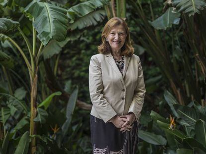 Nora Lustig durante uma visita recente à Cidade do México.