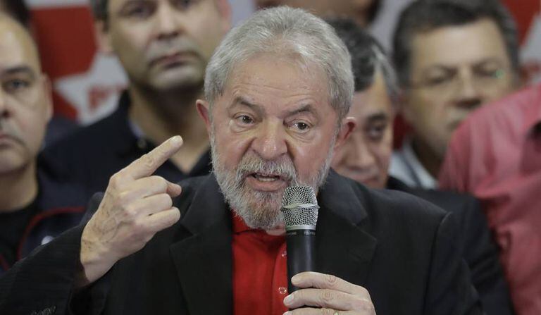 O presidente Lula no primeiro discurso após sentença do juiz Sérgio Moro