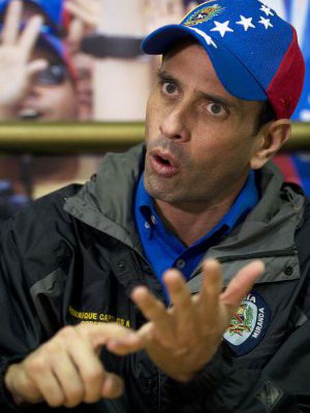 O líder opositor Henrique Capriles.