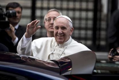 O papa Francisco, nesta sexta-feira em Roma.