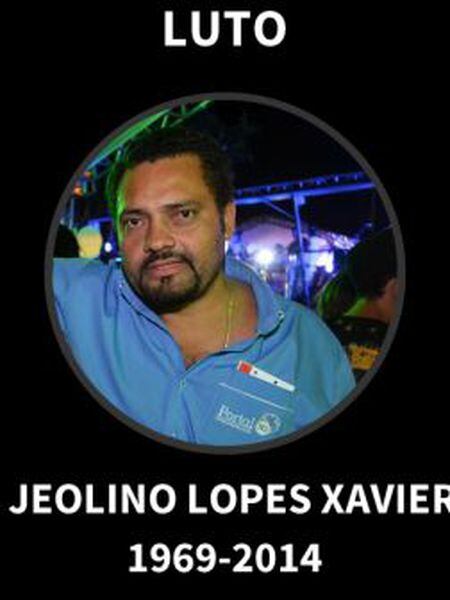 O jornalista assassinado em imagem publicada na capa veículo do qual era dono.