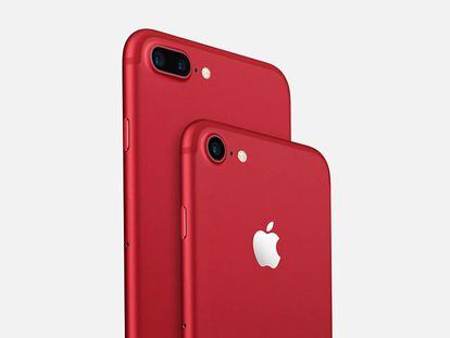 O novo iPhone 7 vermelho