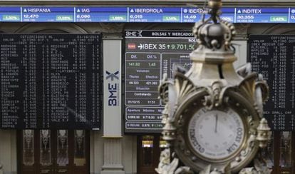 O ritmo da Bolsa mostra que os investidores ainda mantêm dúvidas sobre o andamento da economia espanhola.