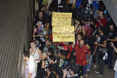 Manifesta&ccedil;&atilde;o promovida pelo MPL no Rio em 2013.
