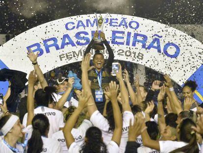 Corinthians foi a equipe campeã brasileira em 2018.