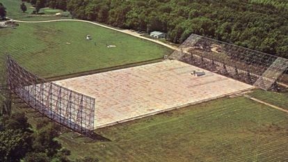 O radiotelescópio Big Ear, em Ohio (EUA), captou um estranho sinal em 1977.