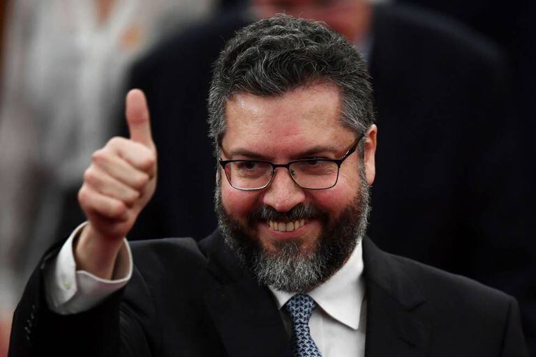 Ernesto Araújo, o futuro chanceler do Brasil, em foto tirada em 10 de dezembro.