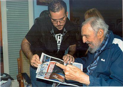 Fidel Castro, em fotografia publicada no Granma.