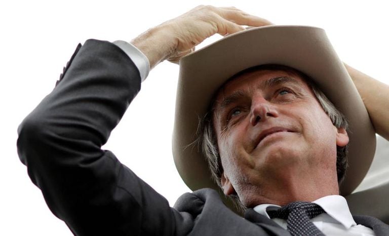Jair Bolsonaro, no dia 04 de abril.