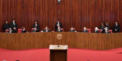 O Tribunal Superior Eleitoral nesta quinta-feira, terceiro dia do julgamento da chapa Dilma-Temer.