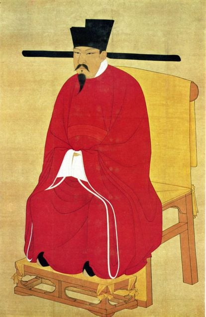 O imperador Shenzong (1048-1085) foi o sexto imperador da dinastia Song na China, que nesse momento era um dos impérios mais poderosos de seu tempo, em termos econômicos. Movimentava entre 25% e 30% da produção mundial.