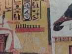 A rainha Nefertari, pintada na sua tumba em Luxor.