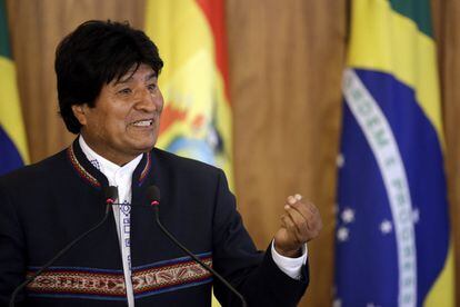 Evo Morales no dia 2 de fevereiro.