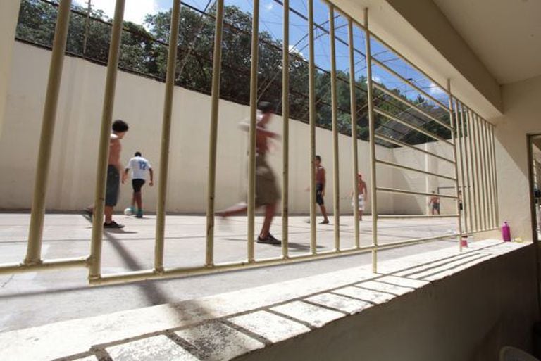 Uma unidade de internação em Porto Alegre.