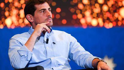 Casillas, no Congresso da FIFA em Moscou em 11 de junho.