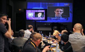 No último 17 abril Snowden apareceu em uma TV russa para fazer umas perguntas ao presidente Putin.