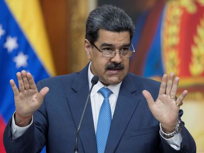 O presidente da Venezuela, Nicolás Maduro, pediu ajuda de países "amigos".