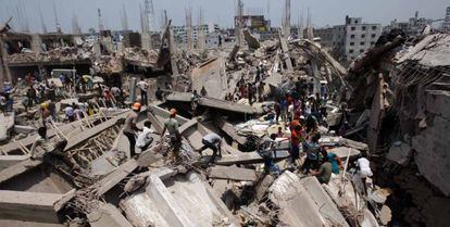 Derrumbe do edifício de Bangladesh