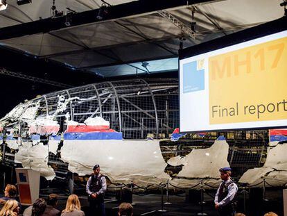 Reconstrução do MH17.