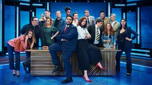 Elenco do humorístico 'Fora de Hora', da Rede Globo.