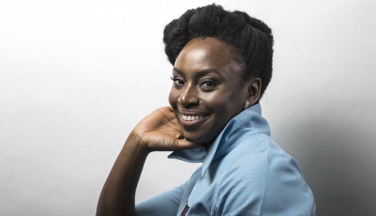 Chimamanda Ngozi Adichie.