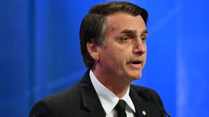 O candidato do PSL, Jair Bolsonaro, segue líder de intenções de voto