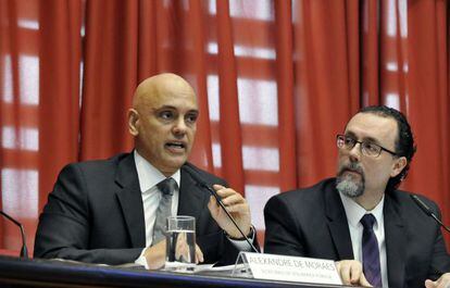 O secretário Alexandre de Moraes.