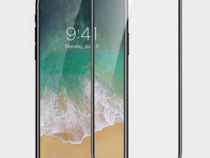 Vazamento de imagem de protetor de tela do novo iPhone 8 confirma a ausência de botões analógicos em sua superfície.