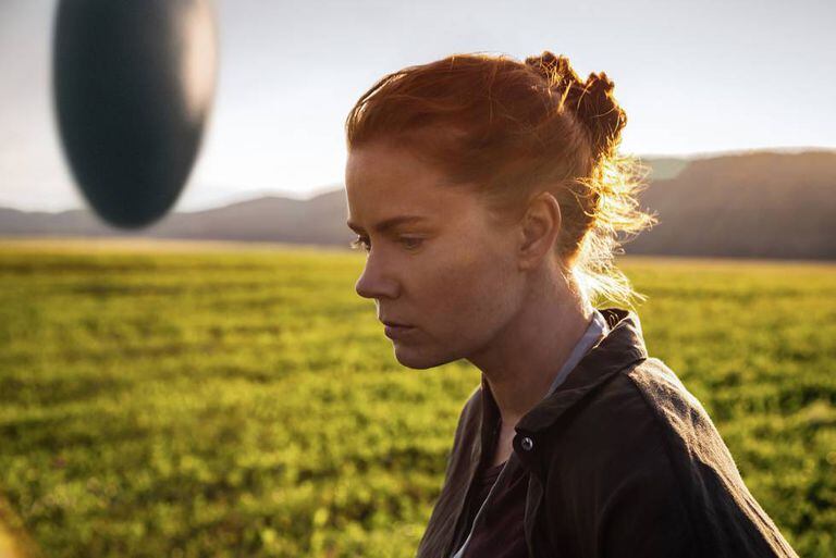 Amy Adams, em uma cena de 'A chegada'.