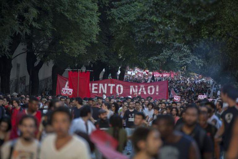 Manifestantes voltam às ruas em protesto em São Paulo, no último dia 9.