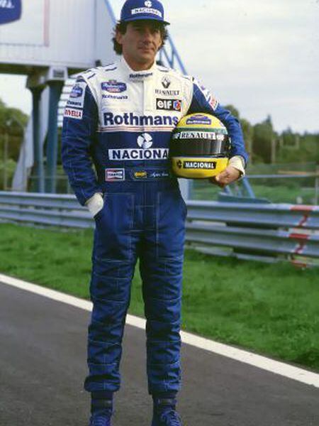 Ayrton Senna em uma imagem de arquivo.