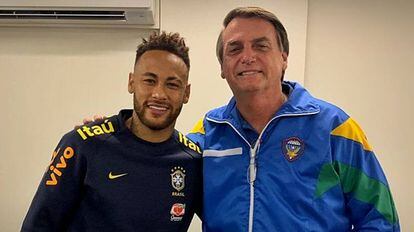 Neymar recebeu apoio do presidente Jair Bolsonaro na última quarta-feira.