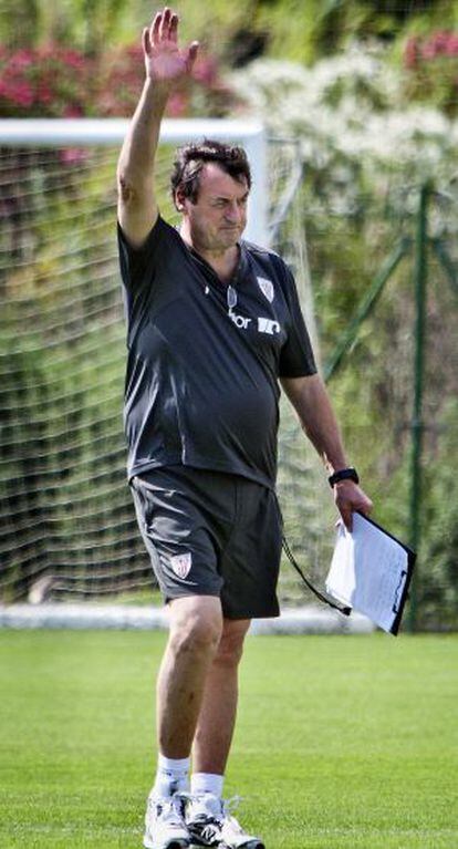 Luis Bonini, durante sua etapa no Athletic.