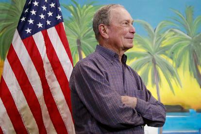Michael Bloomberg, em 3 de março, em Miami.