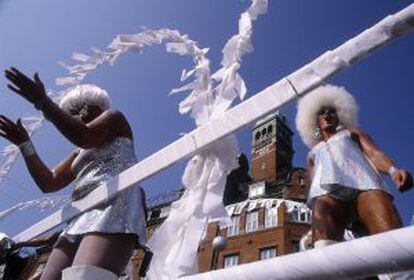 Festas do Orgulho Gay em Copenhague.