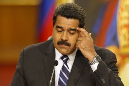 O presidente de Venezuela, Nicolás Maduro.