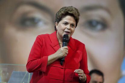 A presidenta Dilma Rousseff, em evento no dia 21. 
