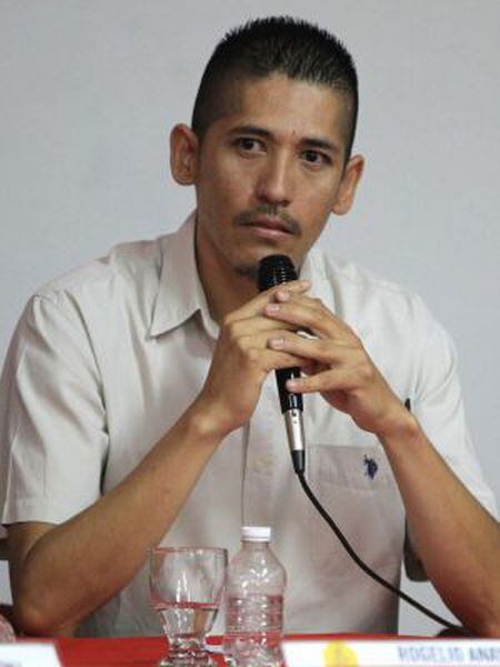 Rogelio Anaya, uma das vítimas da tortura da polícia mexicana.