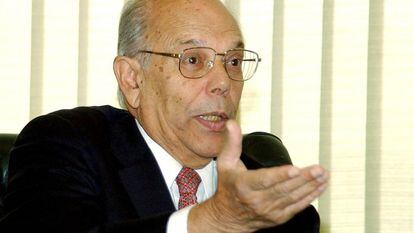 Jorge Batlle, ex-presidente do Uruguai, em 2003. 