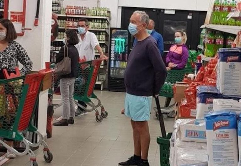 Marcelo Rebelo De Sousa A Foto Do Presidente Portugues No Supermercado Que Surpreende Mais O Resto Do Mundo Que Portugal Verne El Pais Brasil